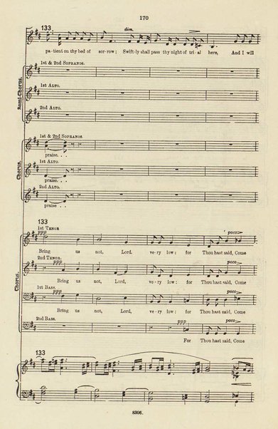 The dream of Gerontius : (Op.38) / by cardinal Newman ; set to music for mezzo-soprano, tenor, and bass soli, chorus and orchestra by Edward Elgar