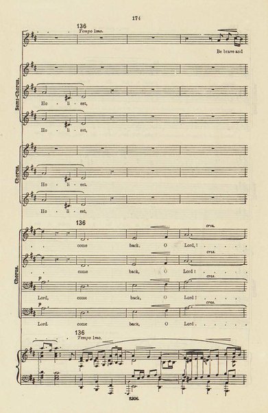 The dream of Gerontius : (Op.38) / by cardinal Newman ; set to music for mezzo-soprano, tenor, and bass soli, chorus and orchestra by Edward Elgar