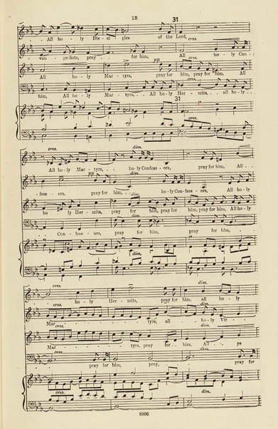 The dream of Gerontius : (Op.38) / by cardinal Newman ; set to music for mezzo-soprano, tenor, and bass soli, chorus and orchestra by Edward Elgar