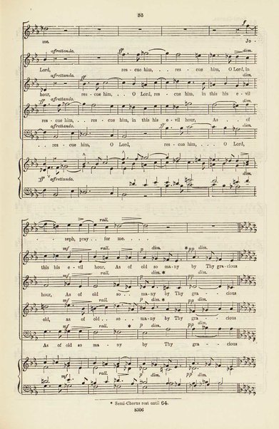 The dream of Gerontius : (Op.38) / by cardinal Newman ; set to music for mezzo-soprano, tenor, and bass soli, chorus and orchestra by Edward Elgar