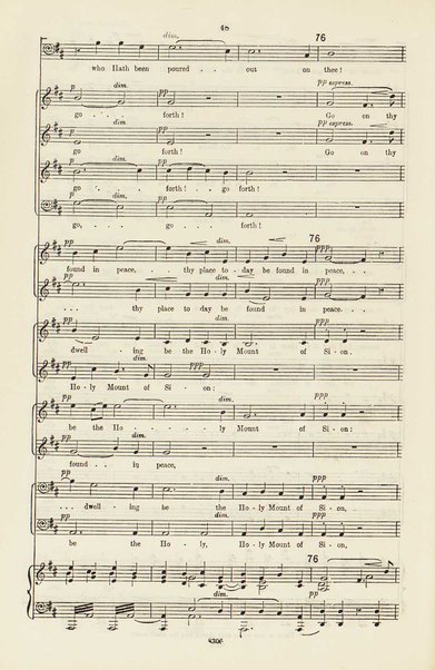 The dream of Gerontius : (Op.38) / by cardinal Newman ; set to music for mezzo-soprano, tenor, and bass soli, chorus and orchestra by Edward Elgar