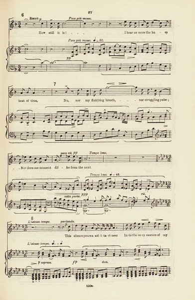 The dream of Gerontius : (Op.38) / by cardinal Newman ; set to music for mezzo-soprano, tenor, and bass soli, chorus and orchestra by Edward Elgar