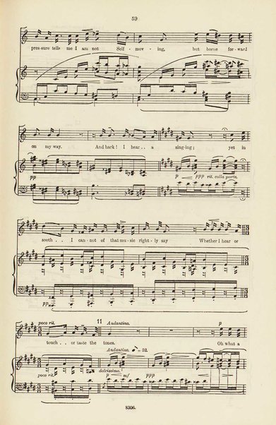 The dream of Gerontius : (Op.38) / by cardinal Newman ; set to music for mezzo-soprano, tenor, and bass soli, chorus and orchestra by Edward Elgar