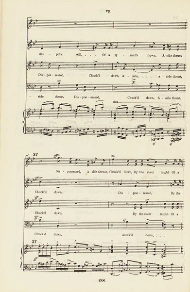 The dream of Gerontius : (Op.38) / by cardinal Newman ; set to music for mezzo-soprano, tenor, and bass soli, chorus and orchestra by Edward Elgar