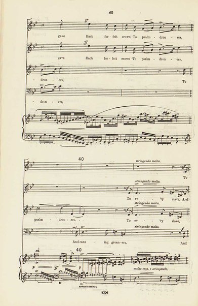 The dream of Gerontius : (Op.38) / by cardinal Newman ; set to music for mezzo-soprano, tenor, and bass soli, chorus and orchestra by Edward Elgar