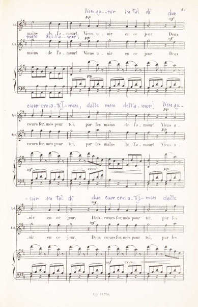 Iphigénie en Aulide : opéra en 3 actes / paroles du Bailli du Rollet ; musique de Gluck ; partition chant et piano transcrite par L. Narici