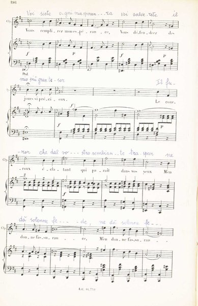 Iphigénie en Aulide : opéra en 3 actes / paroles du Bailli du Rollet ; musique de Gluck ; partition chant et piano transcrite par L. Narici