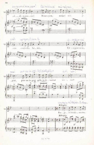 Iphigénie en Aulide : opéra en 3 actes / paroles du Bailli du Rollet ; musique de Gluck ; partition chant et piano transcrite par L. Narici