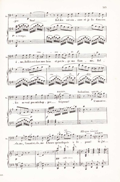 La Reine de Saba : grand opéra en 5 actes / de MM Jules Barbier et Michel Carré ; mis en musique ... par Ch. Gounod ; partition chant et piano arrangèe par Georges Bizet