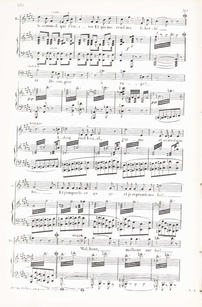 La Reine de Saba : grand opéra en 5 actes / de MM Jules Barbier et Michel Carré ; mis en musique ... par Ch. Gounod ; partition chant et piano arrangèe par Georges Bizet