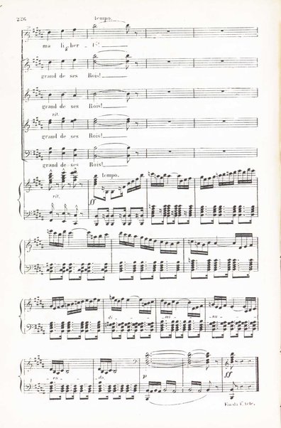 La Reine de Saba : grand opéra en 5 actes / de MM Jules Barbier et Michel Carré ; mis en musique ... par Ch. Gounod ; partition chant et piano arrangèe par Georges Bizet