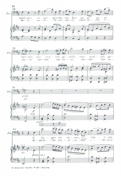 Die Welt auf dem Monde : dramma giocoso in drei Akten nach Carlo Goldoni / Joseph Haydn ; deutsche Übertragung von Hans Swarowsky ; Klavierauszug von Karl Heinz Füssl