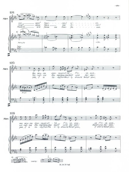 L'infedeltà delusa : burletta per musica in due atti di Marco Coltellini / Joseph Haydn ; deutsche Übertragung von Hans Friedrich Kühnelt ; english traslation by Andrew Porter