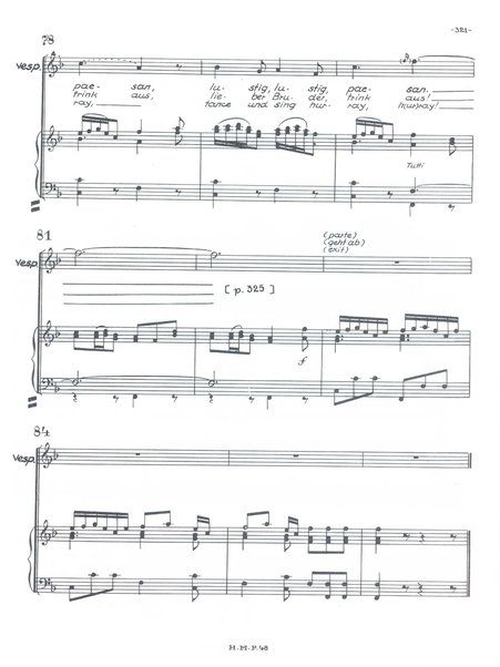 L'infedeltà delusa : burletta per musica in due atti di Marco Coltellini / Joseph Haydn ; deutsche Übertragung von Hans Friedrich Kühnelt ; english traslation by Andrew Porter