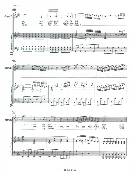 L'infedeltà delusa : burletta per musica in due atti di Marco Coltellini / Joseph Haydn ; deutsche Übertragung von Hans Friedrich Kühnelt ; english traslation by Andrew Porter