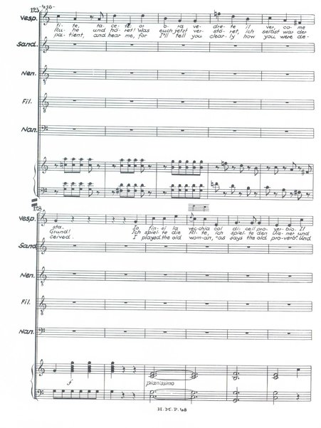 L'infedeltà delusa : burletta per musica in due atti di Marco Coltellini / Joseph Haydn ; deutsche Übertragung von Hans Friedrich Kühnelt ; english traslation by Andrew Porter