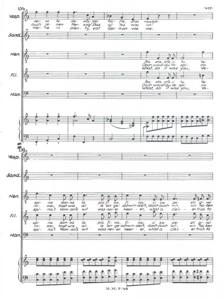 L'infedeltà delusa : burletta per musica in due atti di Marco Coltellini / Joseph Haydn ; deutsche Übertragung von Hans Friedrich Kühnelt ; english traslation by Andrew Porter