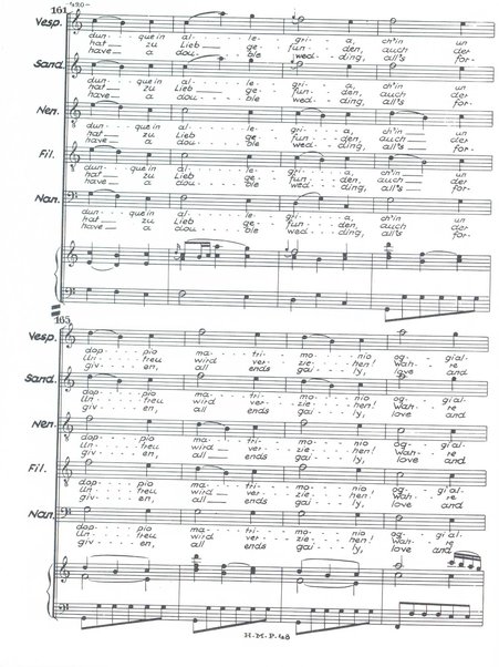 L'infedeltà delusa : burletta per musica in due atti di Marco Coltellini / Joseph Haydn ; deutsche Übertragung von Hans Friedrich Kühnelt ; english traslation by Andrew Porter