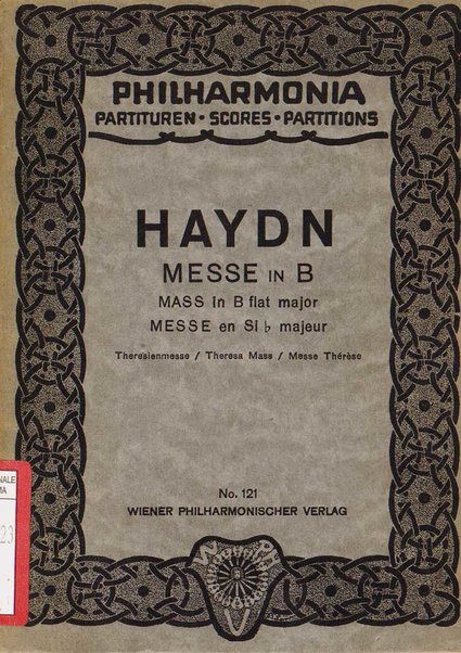 Messe in B : Theresienmesse / J. Haydn