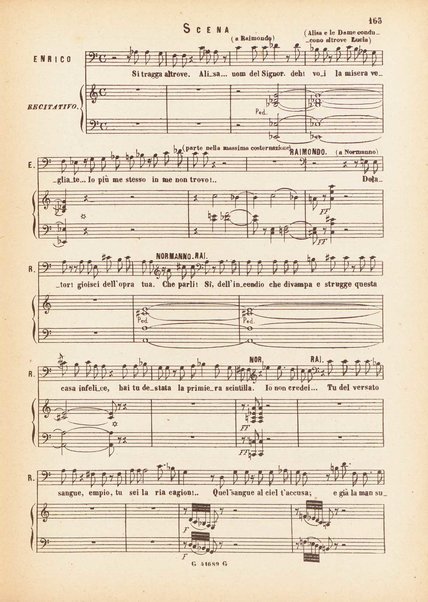 Lucia di Lammermoor / [musiche di! G. Donizetti ; dramma tragico in tre atti di Salvadore   Cammarano