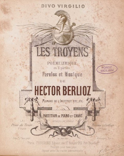 La prise de Troie. 1