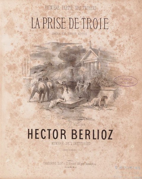 La prise de Troie. 1