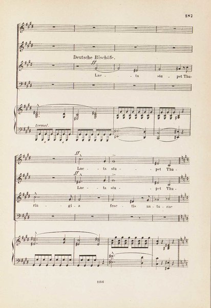 Die Legende von der heiligen Elisabeth : Oratorium / nach Worten von Otto Roquette ; componirt von Franz Liszt