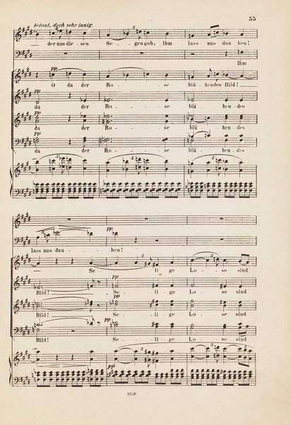 Die Legende von der heiligen Elisabeth : Oratorium / nach Worten von Otto Roquette ; componirt von Franz Liszt