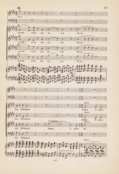 Die Legende von der heiligen Elisabeth : Oratorium / nach Worten von Otto Roquette ; componirt von Franz Liszt