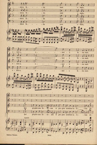 C dur Messe für 4 Solostimmen, Chor u. Orchester : Op. 86 / von L. van Beethoven ; Klavierauszug