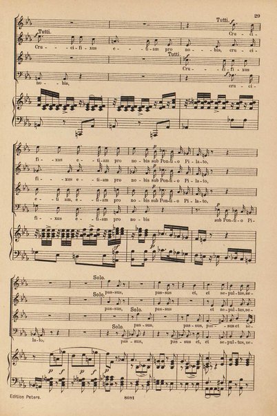 C dur Messe für 4 Solostimmen, Chor u. Orchester : Op. 86 / von L. van Beethoven ; Klavierauszug