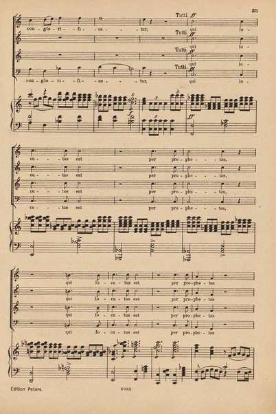 C dur Messe für 4 Solostimmen, Chor u. Orchester : Op. 86 / von L. van Beethoven ; Klavierauszug