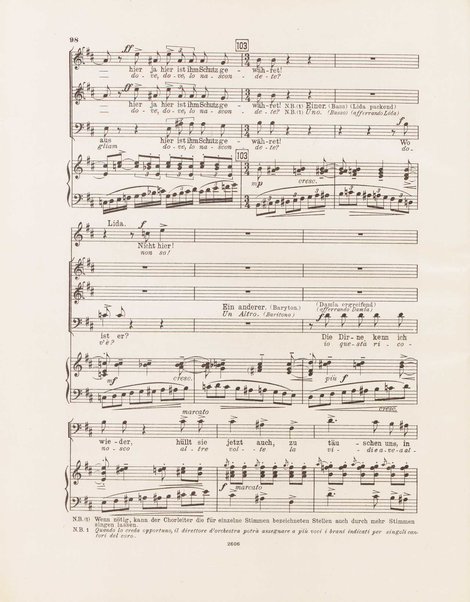 Il viandante : Lyrisches Drama in einem Aufzuge / von Gustavo Macchi ; Deutsch von Wilhem Weber ; Musik von M. Enrico Bossi