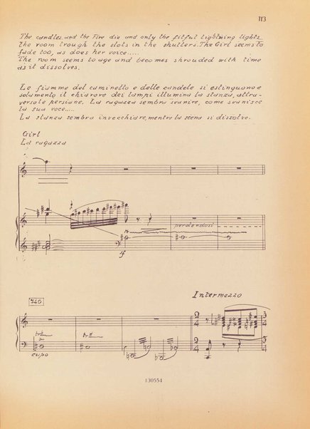 Alissa : opera in un atto e quattro scene : (su testo di Richard Miller) / Raffaello de Banfield ; traduzione italiana di Vito Levi