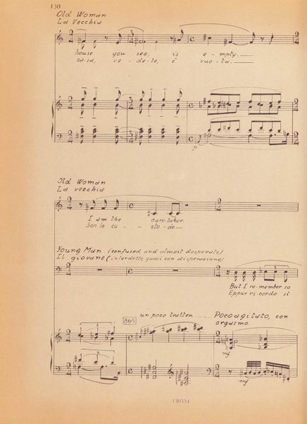 Alissa : opera in un atto e quattro scene : (su testo di Richard Miller) / Raffaello de Banfield ; traduzione italiana di Vito Levi