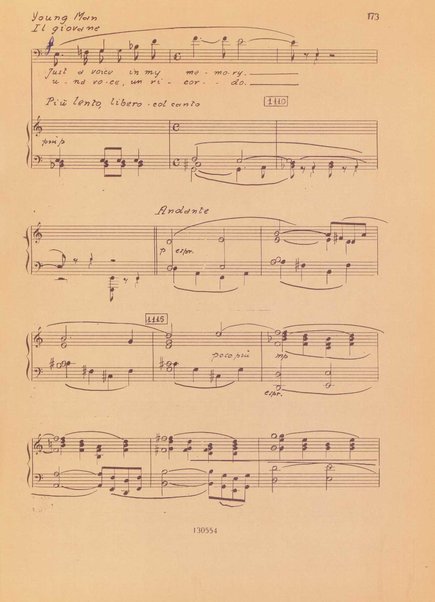 Alissa : opera in un atto e quattro scene : (su testo di Richard Miller) / Raffaello de Banfield ; traduzione italiana di Vito Levi