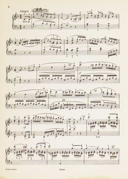 Sonaten für Klavier zu zwei Händen. 1