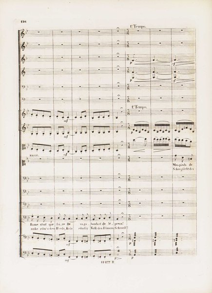 L'enfance du Christ : trilogie sacrée : œuvre 25 / paroles et musique de Hector Berlioz ; in's Deutsche übersetzt von Peter Cornelius