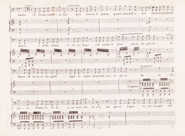 Roberto Devereux : tragedia lirica di S. Cammarano / posta in musica dal M° Donizetti