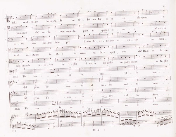 Poliuto : opera in 3 atti / poesia di Salvatore Cammarano ; musica di G. Donizetti ; sola e vera riduzione della partitura fatta in Parigi nel 1840 dallo stesso autore, per canto e pianoforte