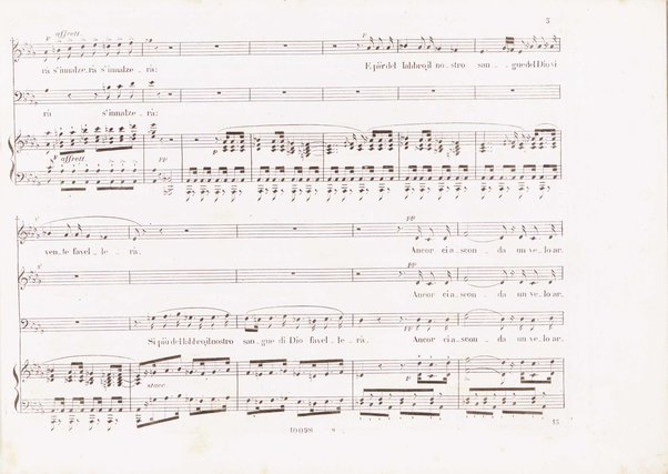 Poliuto : opera in 3 atti / poesia di Salvatore Cammarano ; musica di G. Donizetti ; sola e vera riduzione della partitura fatta in Parigi nel 1840 dallo stesso autore, per canto e pianoforte