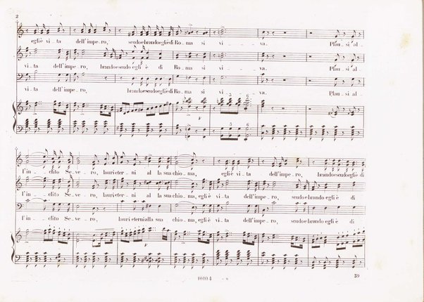 Poliuto : opera in 3 atti / poesia di Salvatore Cammarano ; musica di G. Donizetti ; sola e vera riduzione della partitura fatta in Parigi nel 1840 dallo stesso autore, per canto e pianoforte