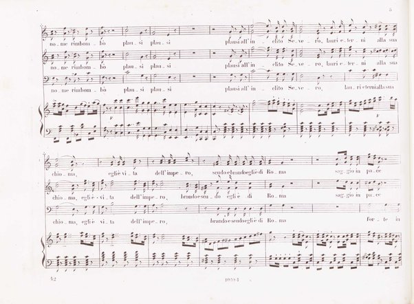 Poliuto : opera in 3 atti / poesia di Salvatore Cammarano ; musica di G. Donizetti ; sola e vera riduzione della partitura fatta in Parigi nel 1840 dallo stesso autore, per canto e pianoforte