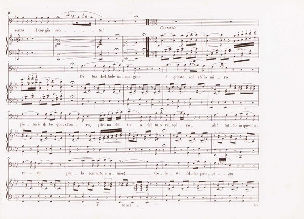 Poliuto : opera in 3 atti / poesia di Salvatore Cammarano ; musica di G. Donizetti ; sola e vera riduzione della partitura fatta in Parigi nel 1840 dallo stesso autore, per canto e pianoforte