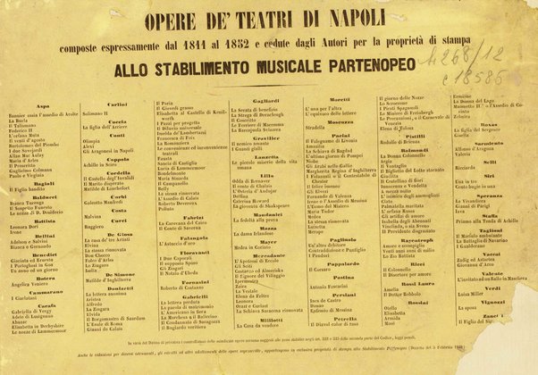 Poliuto : opera in 3 atti / poesia di Salvatore Cammarano ; musica di G. Donizetti ; sola e vera riduzione della partitura fatta in Parigi nel 1840 dallo stesso autore, per canto e pianoforte