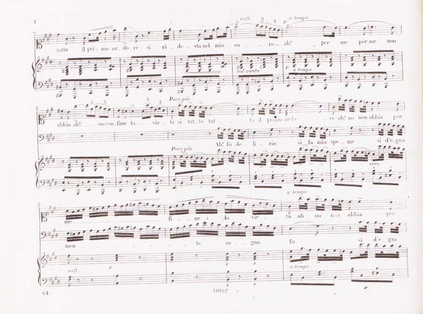 Poliuto : opera in 3 atti / poesia di Salvatore Cammarano ; musica di G. Donizetti ; sola e vera riduzione della partitura fatta in Parigi nel 1840 dallo stesso autore, per canto e pianoforte