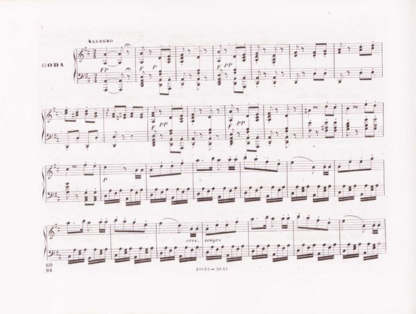 La favorita : melodramma in quattro atti / dall'idioma francese recato in italiano da F. Jannetti ; posto in musica dal cav.e G. Donizetti