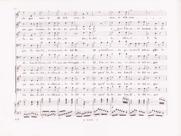 La favorita : melodramma in quattro atti / dall'idioma francese recato in italiano da F. Jannetti ; posto in musica dal cav.e G. Donizetti