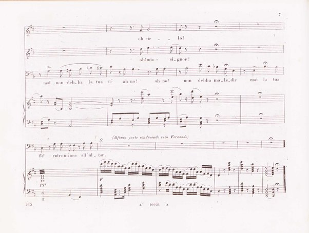 La favorita : melodramma in quattro atti / dall'idioma francese recato in italiano da F. Jannetti ; posto in musica dal cav.e G. Donizetti