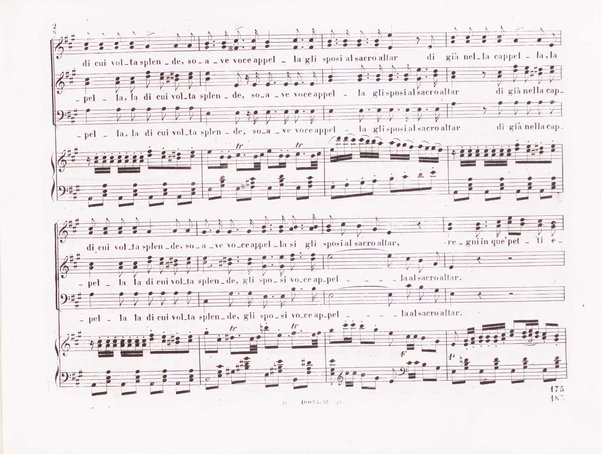 La favorita : melodramma in quattro atti / dall'idioma francese recato in italiano da F. Jannetti ; posto in musica dal cav.e G. Donizetti